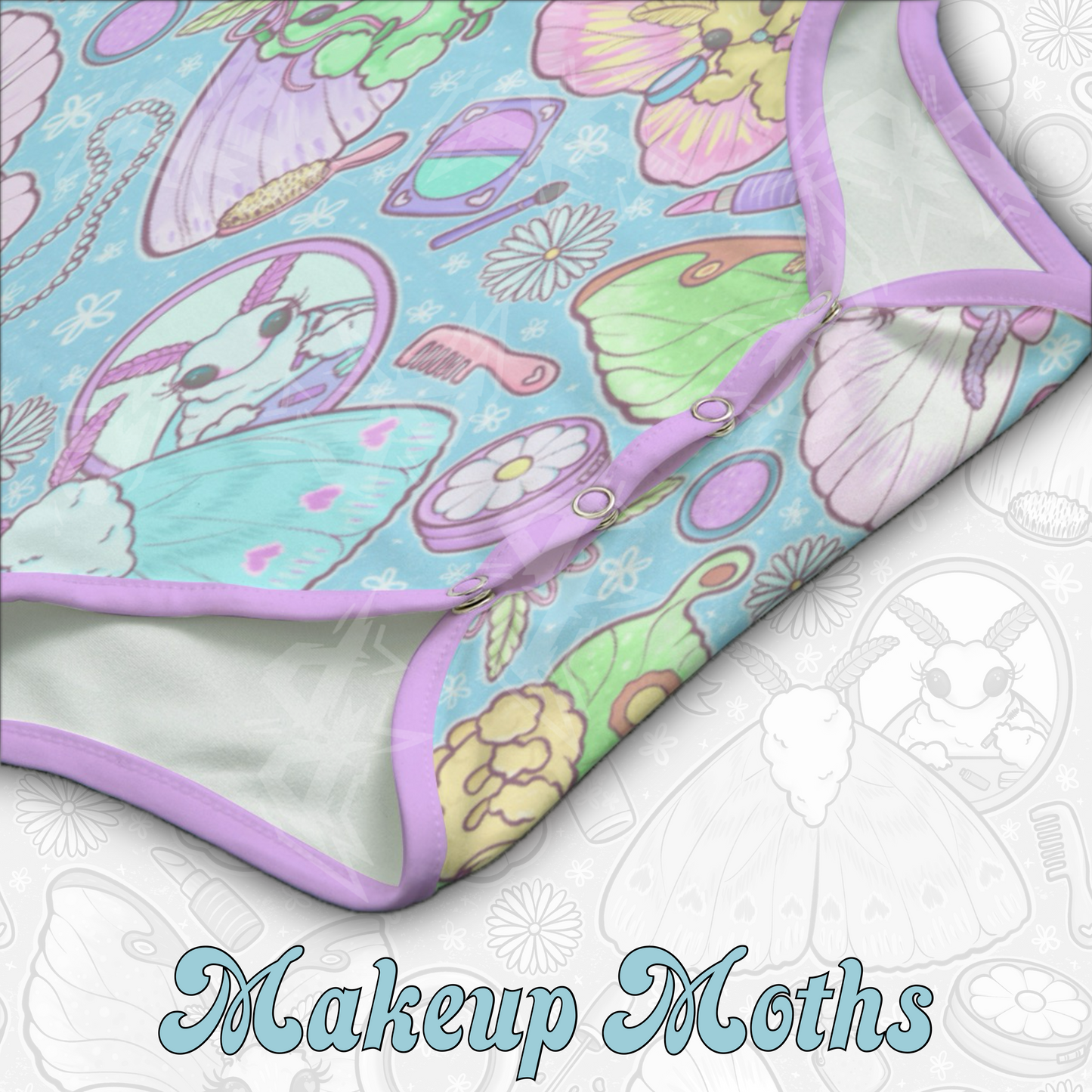 Makeup Moths Onesie