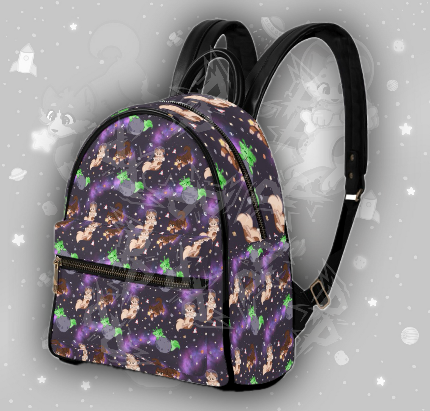 Puppies in Space Mini Backpack