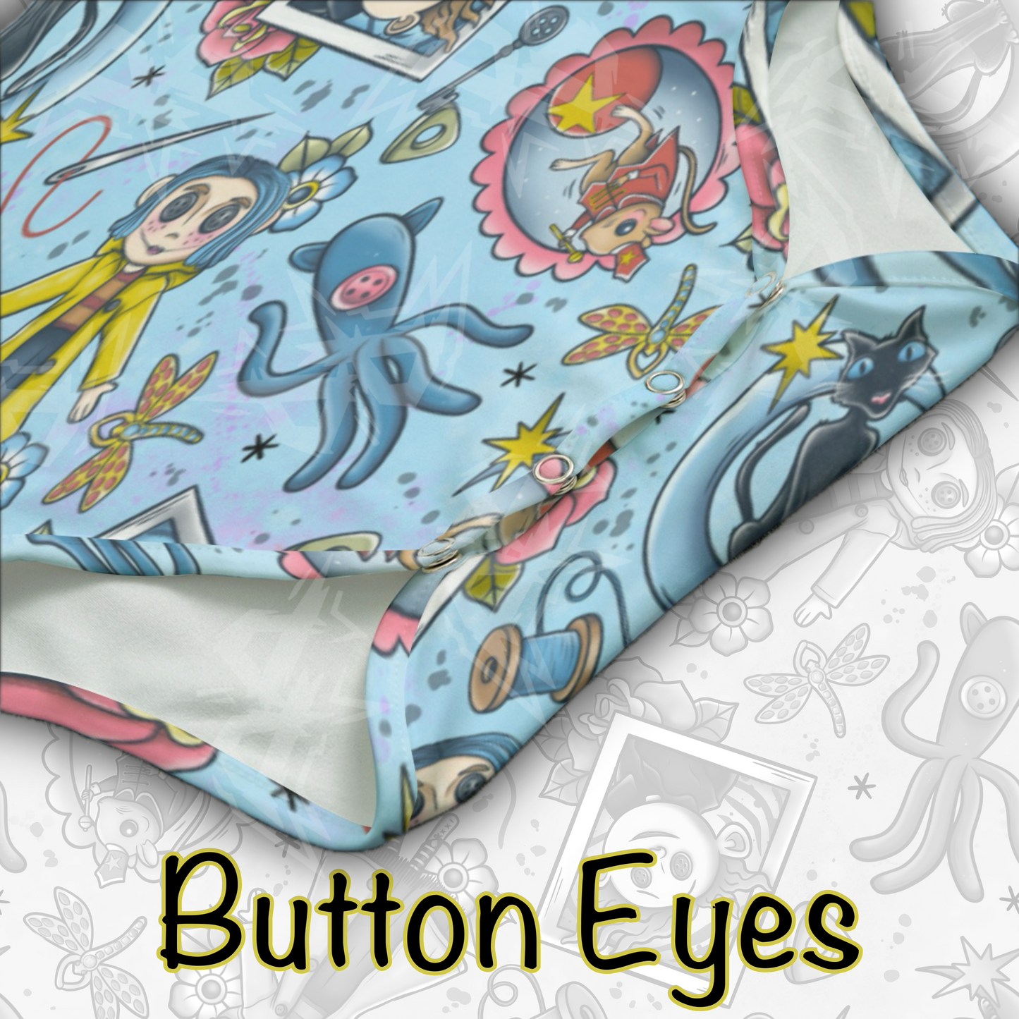 Button Eyes Onesie