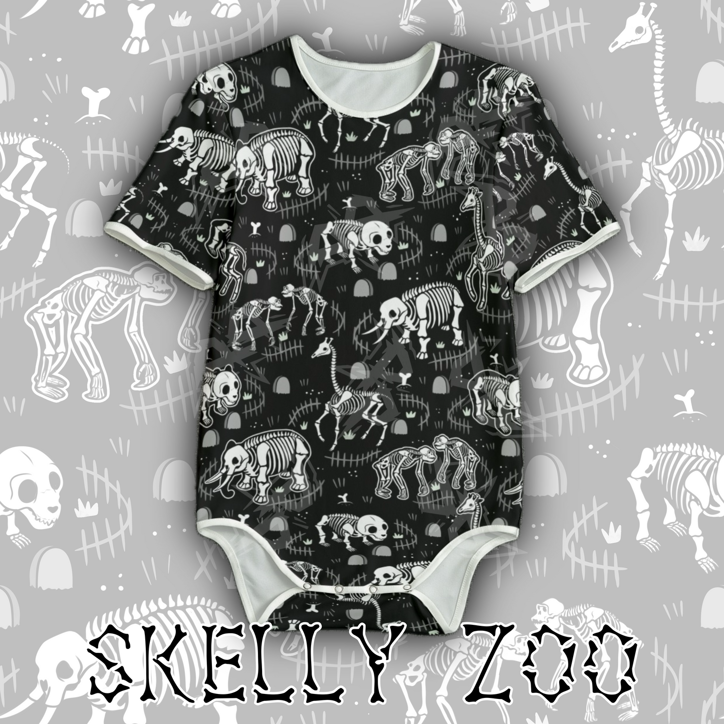 Skelly Zoo Onesie