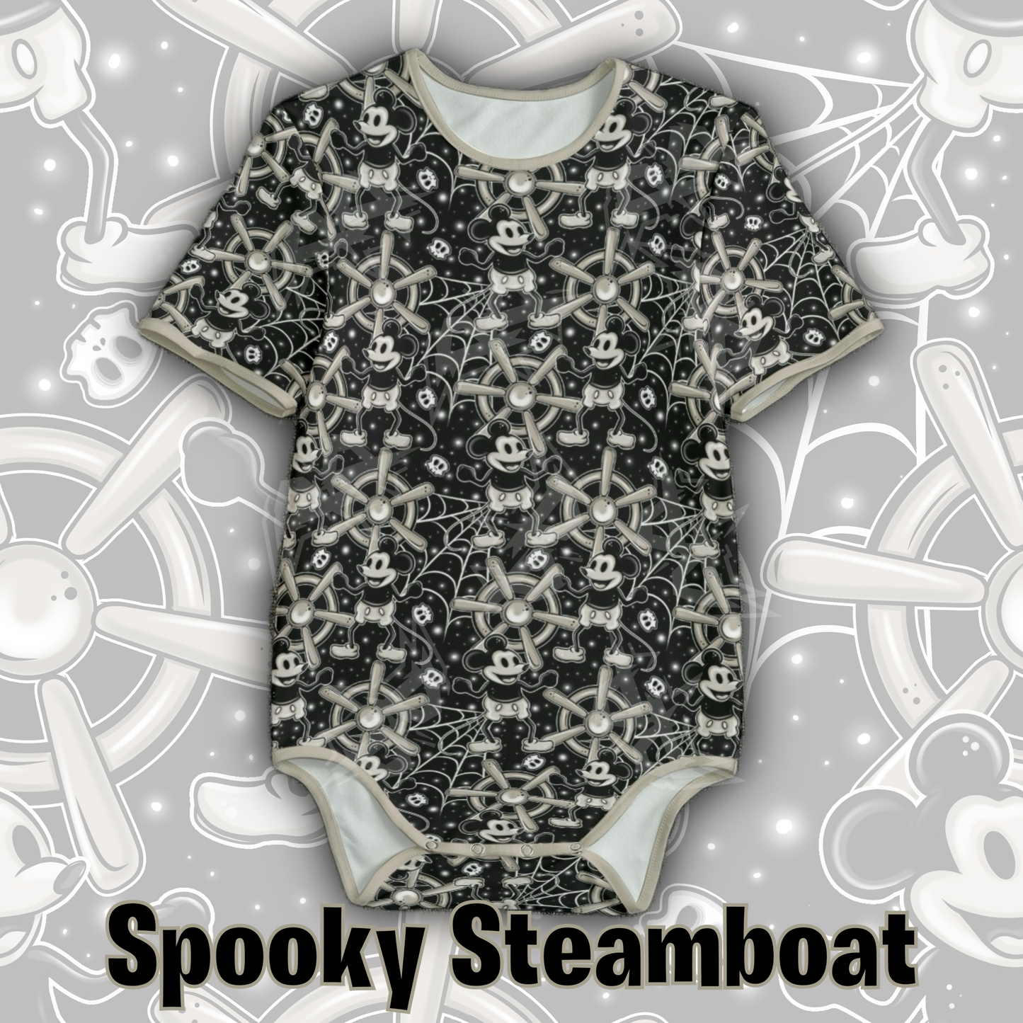 Spooky Steamboat Onesie