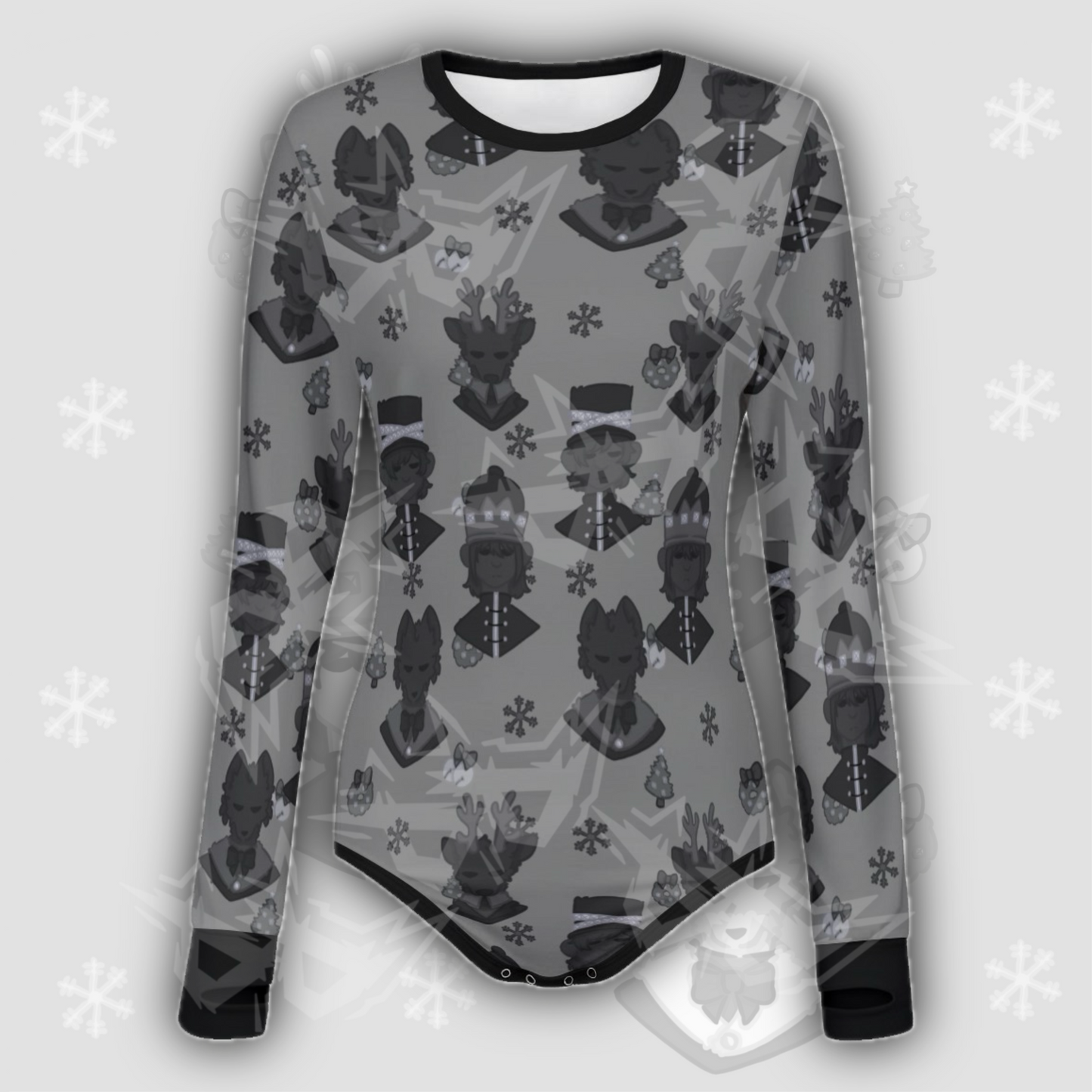 Silent Night L/S Onesie