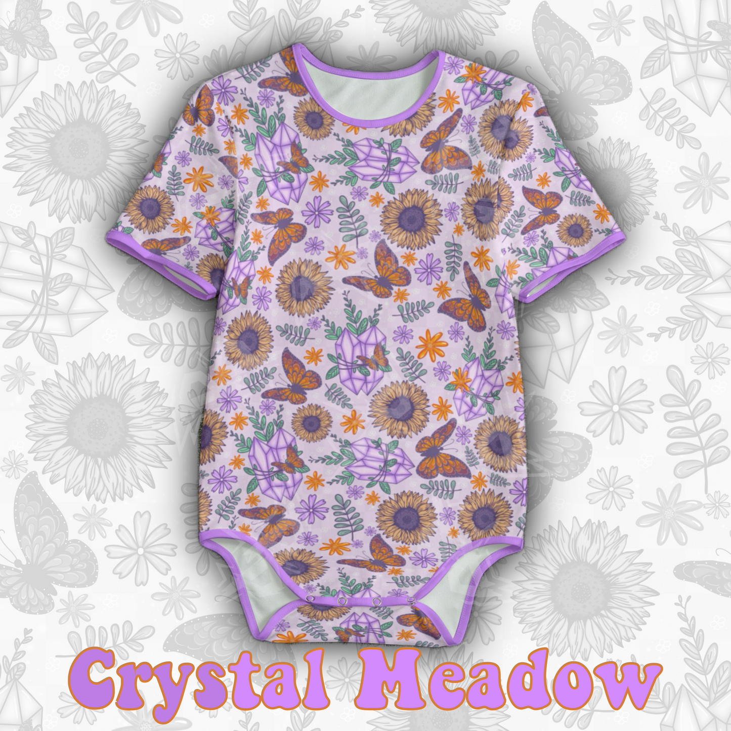 Crystal Meadow Onesie