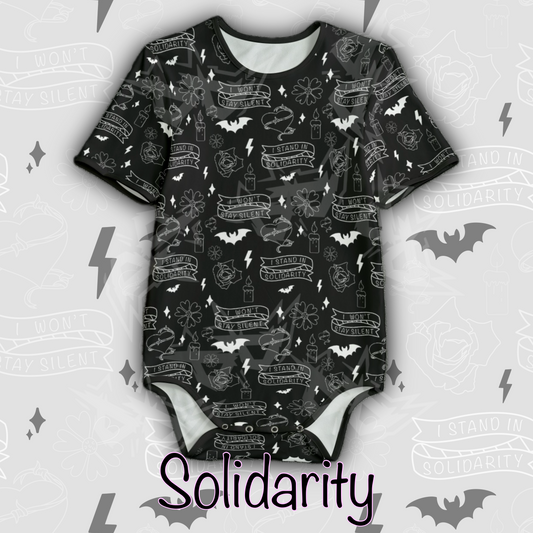 Solidarity Onesie | Black