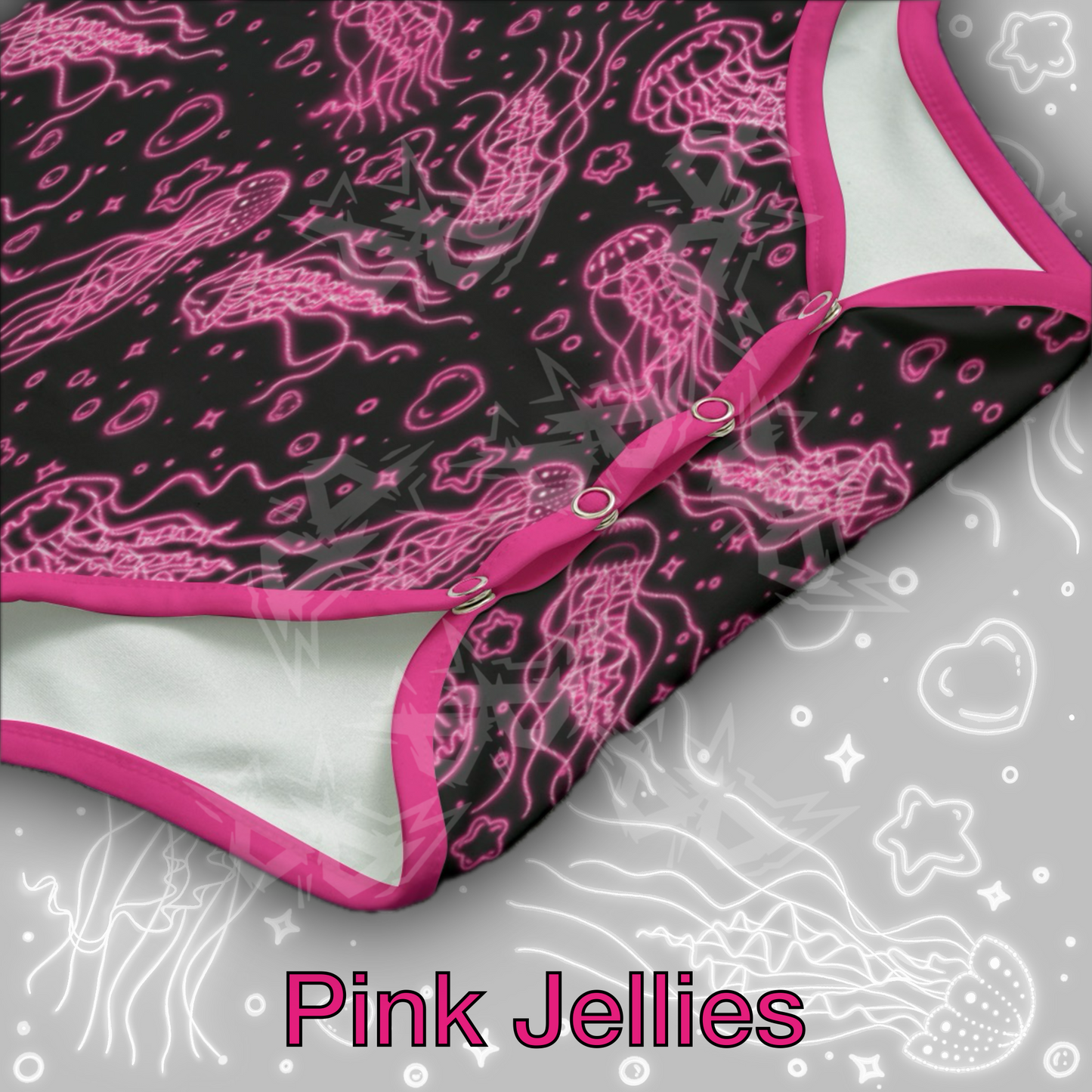 Pink Jellies Onesie