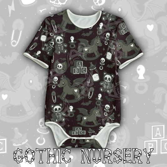 Gothic Nursery Onesie