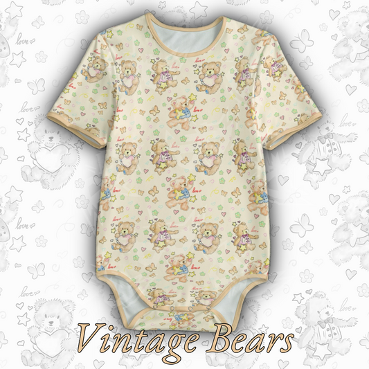 Vintage Bears Onesie