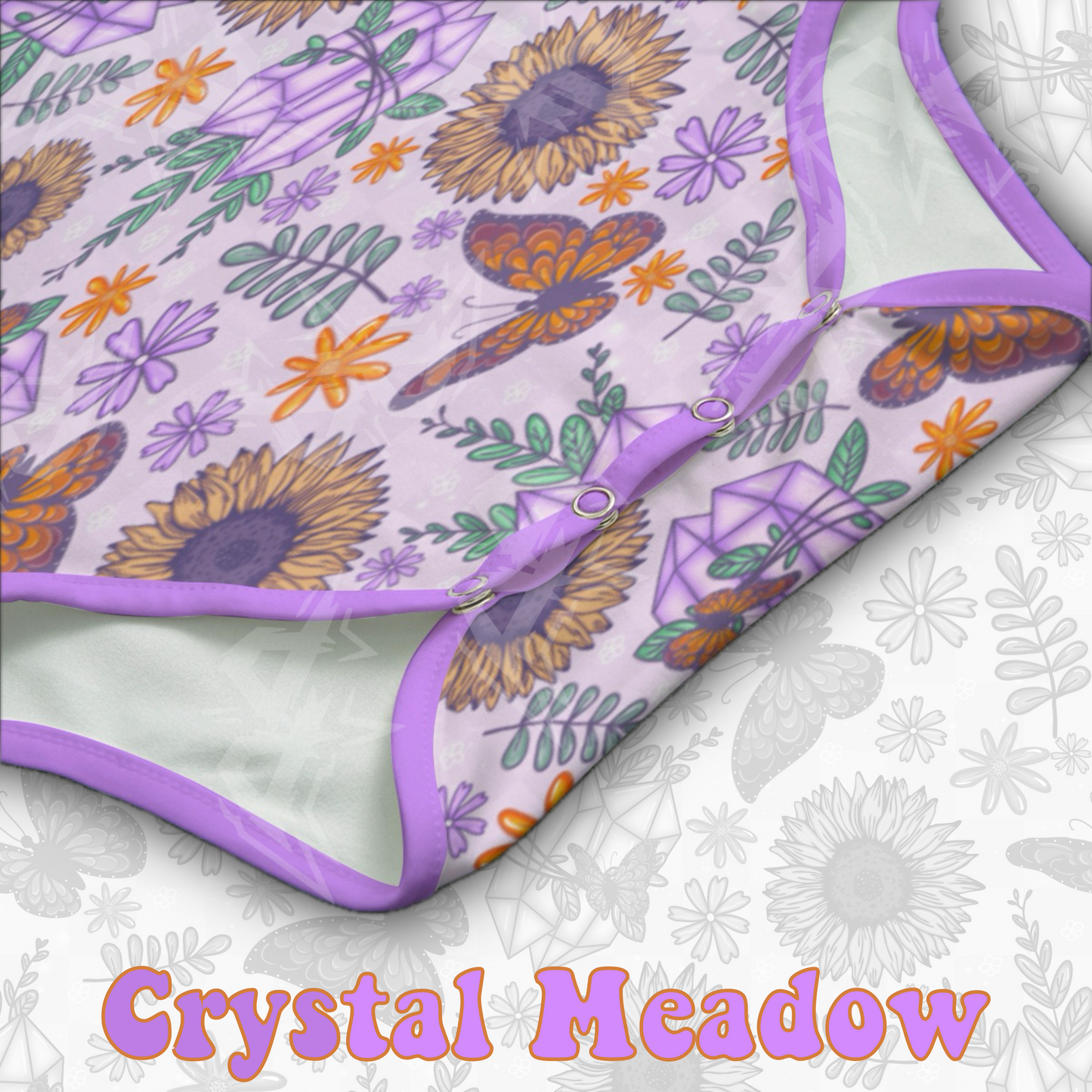 Crystal Meadow Onesie