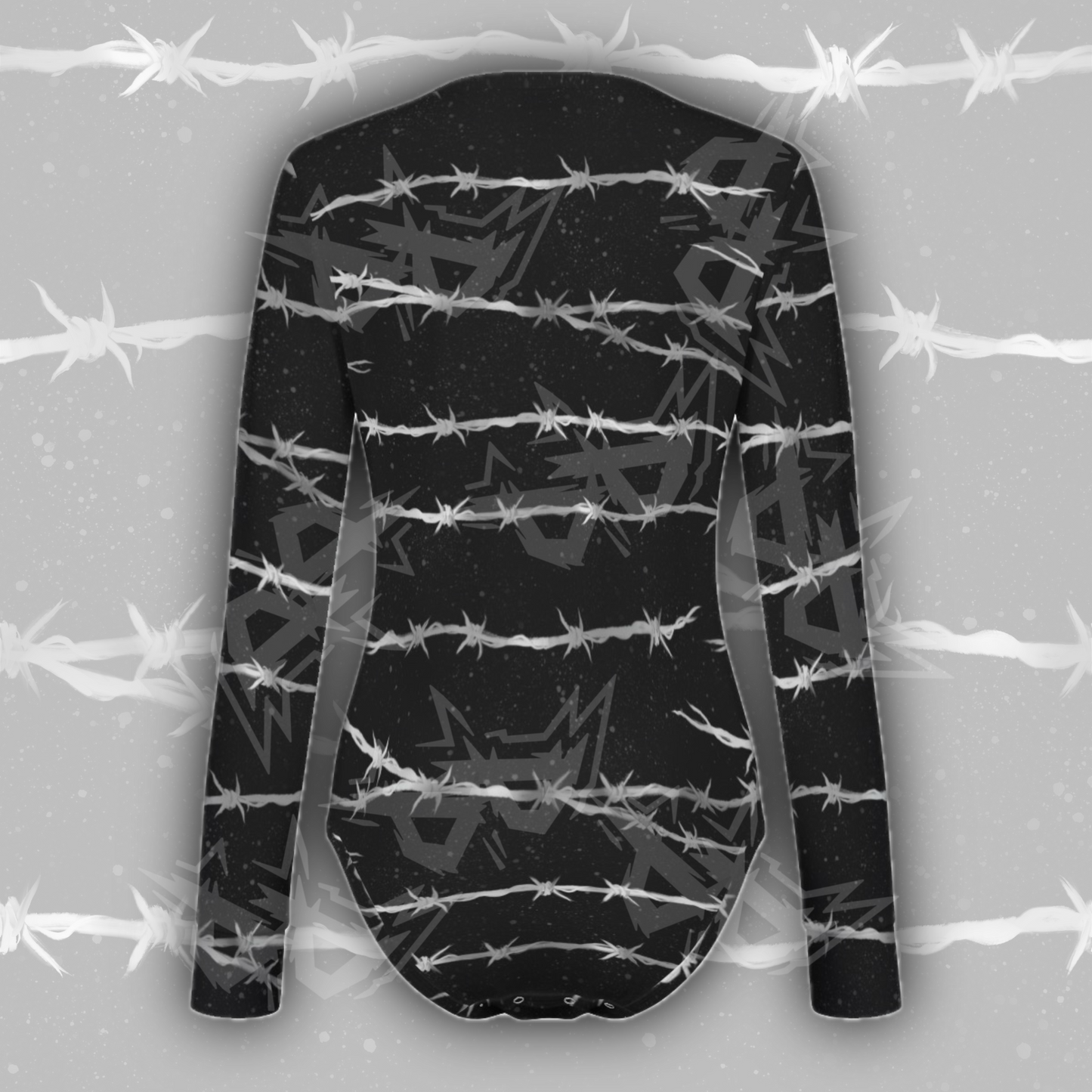 Barbed Wire L/S Onesie
