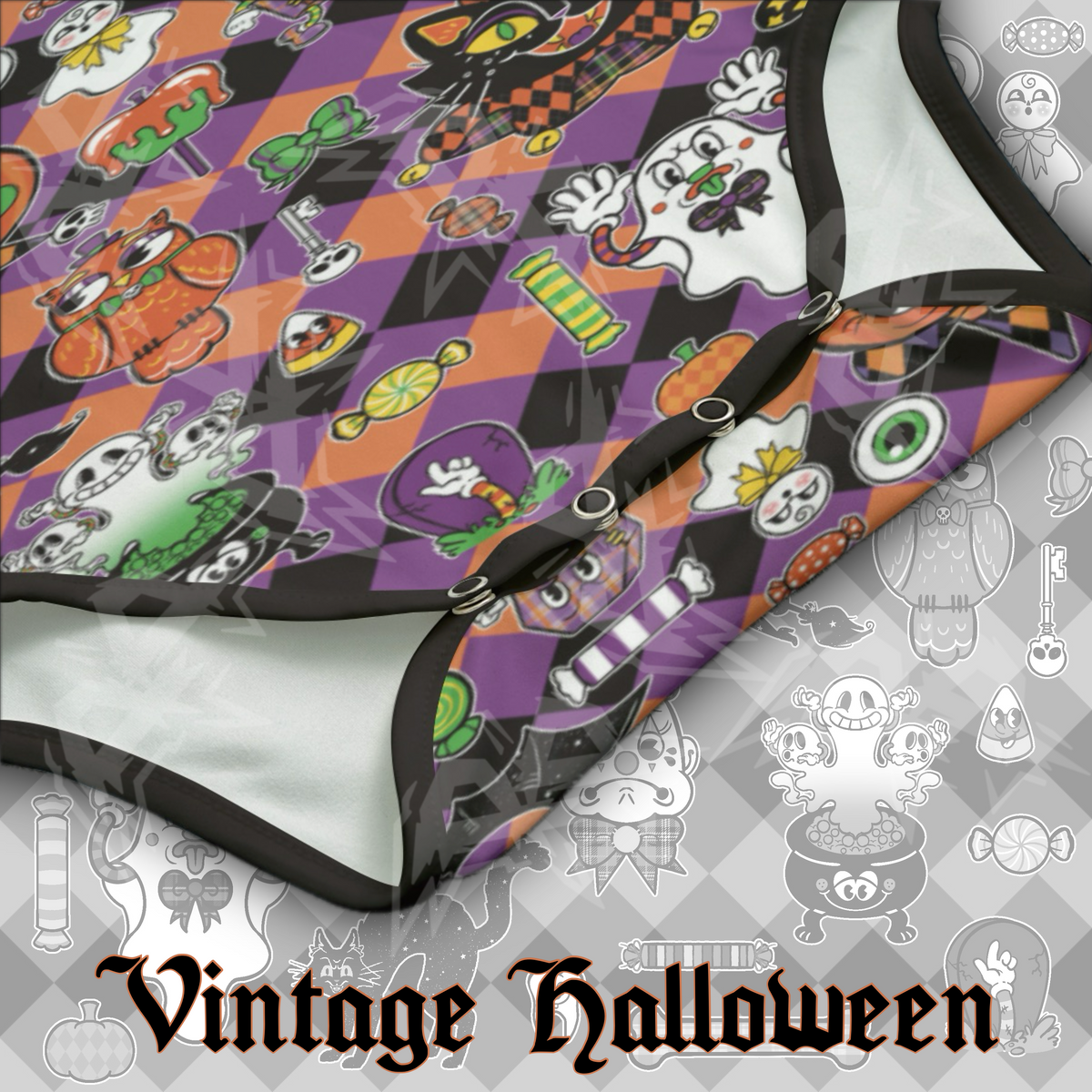 Vintage Halloween Onesie