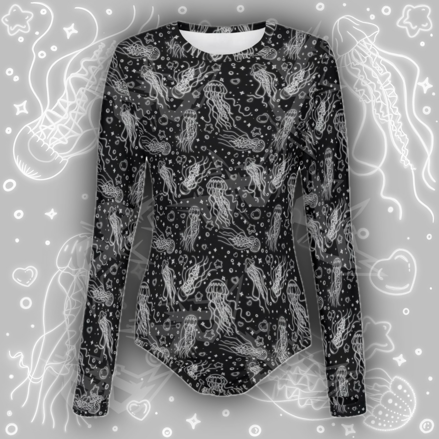 Monochrome Jellies L/S Onesie
