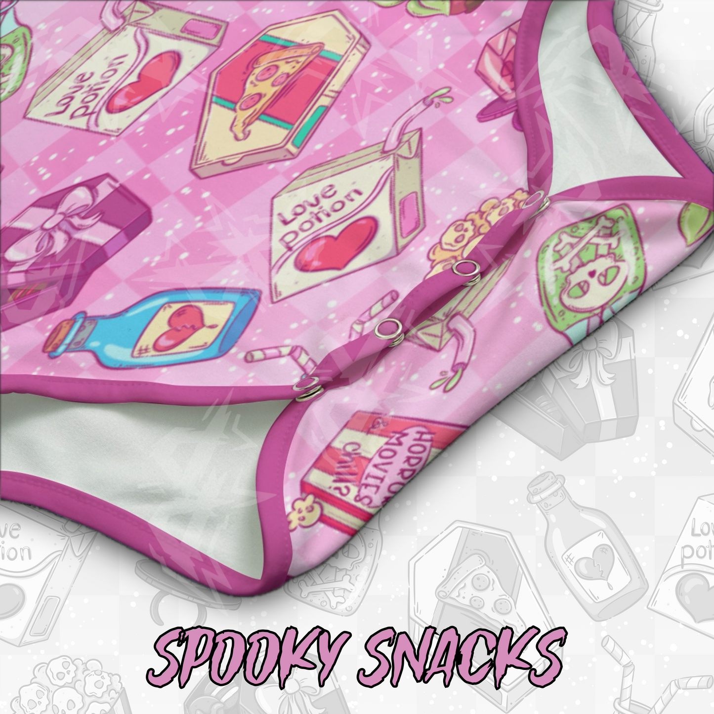 Spooky Snacks Onesie