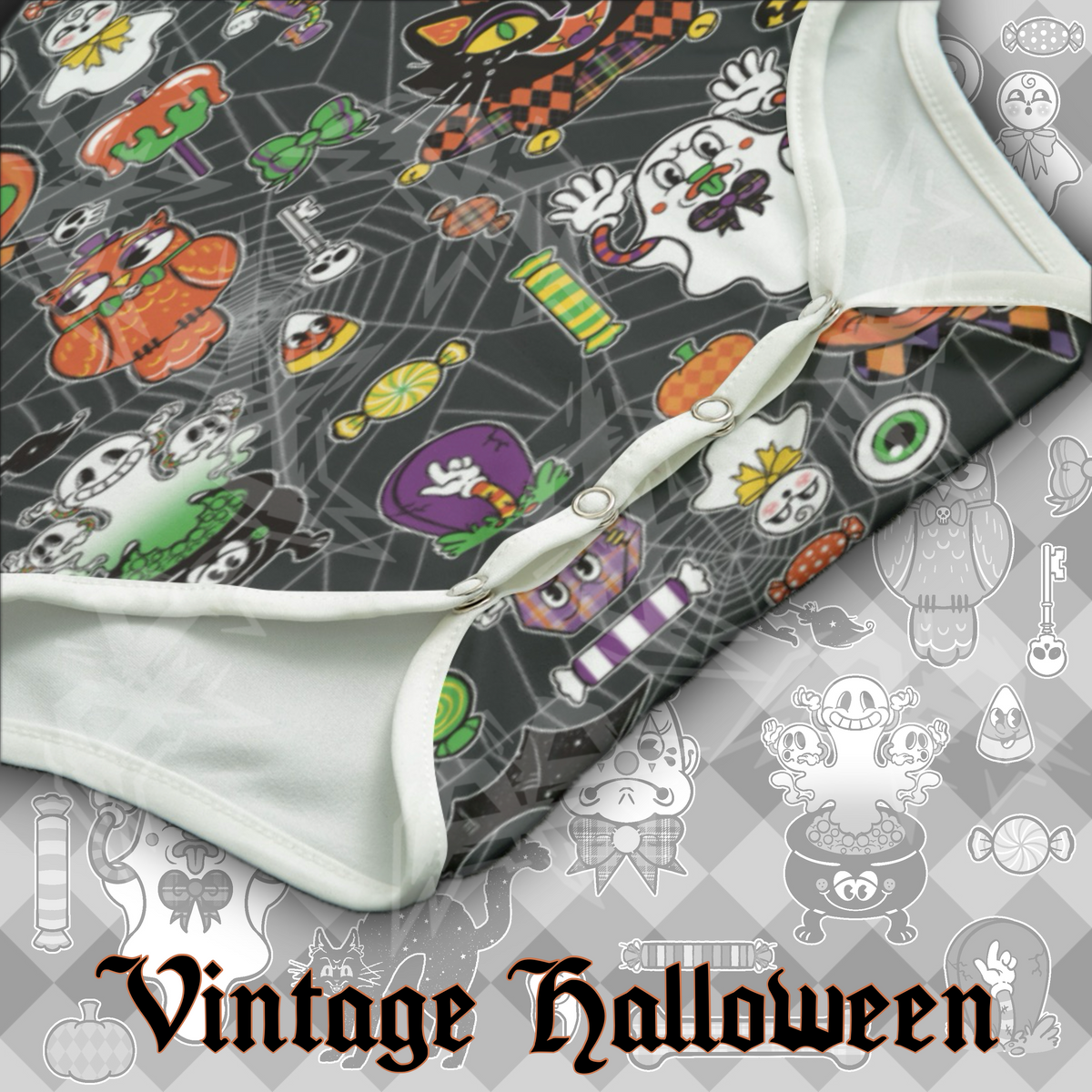 Vintage Halloween Onesie