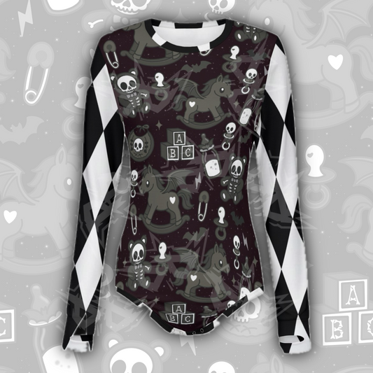 Gothic Nursery L/S Onesie