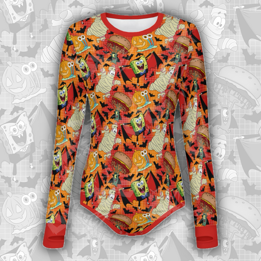 Spooky Sponge L/S Onesie