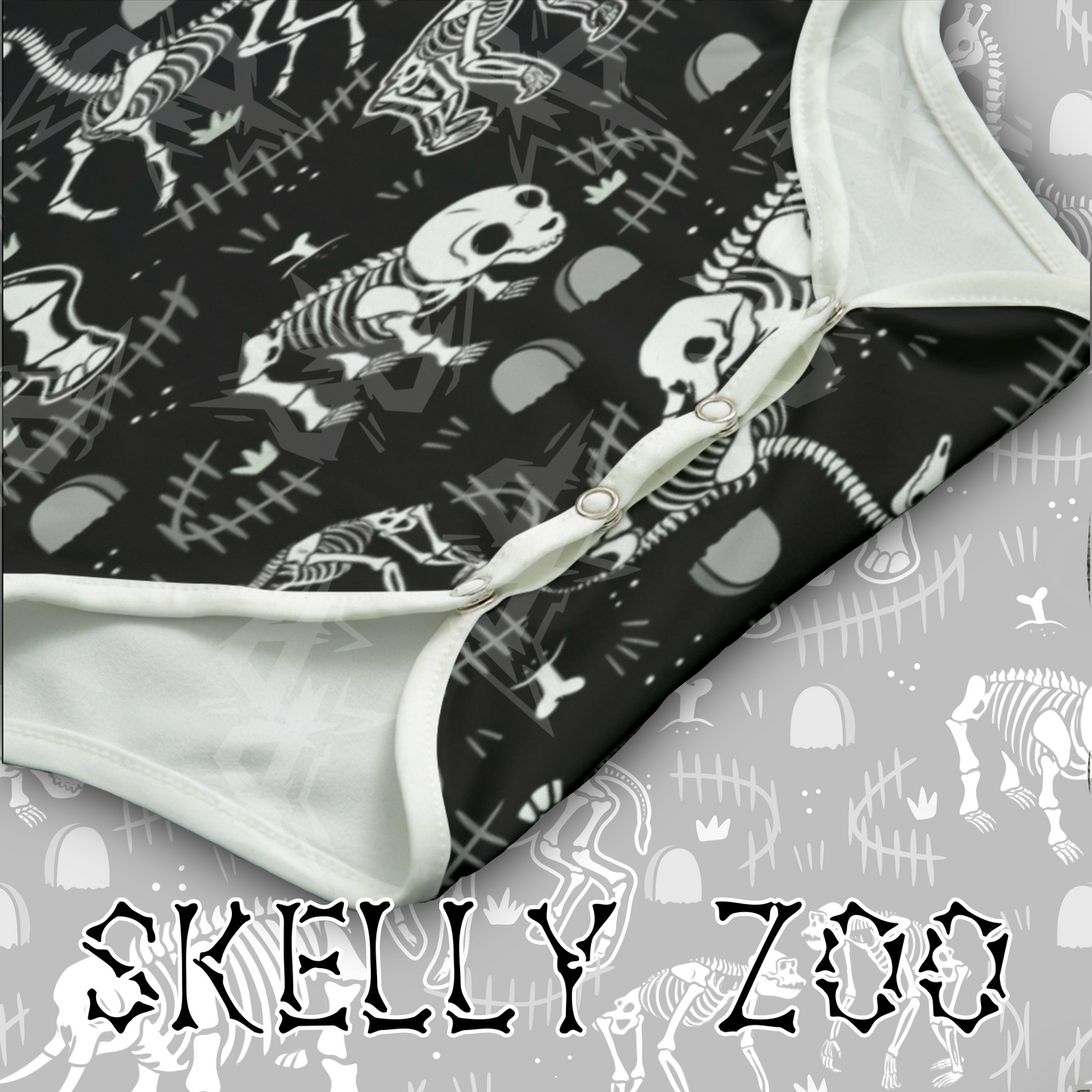 Skelly Zoo Onesie