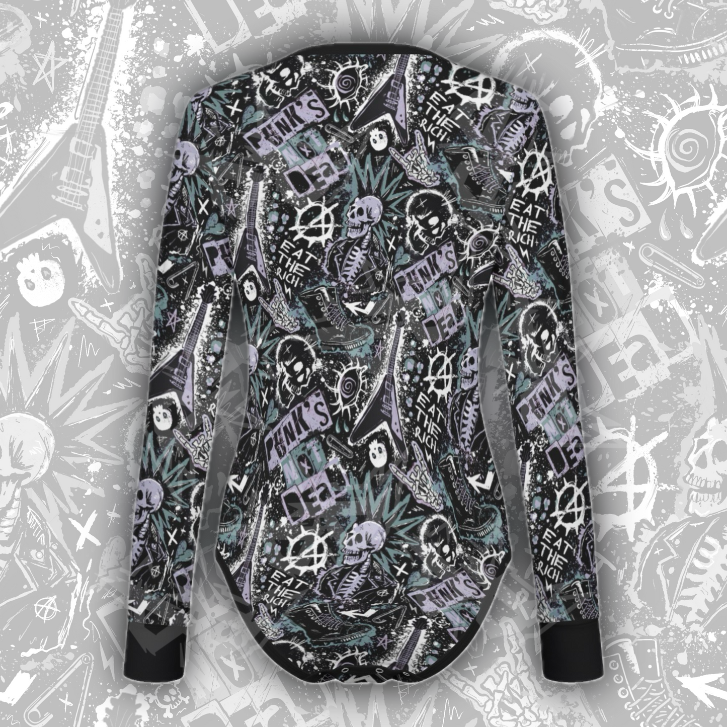 Punk’s Not Dead L/S Onesie