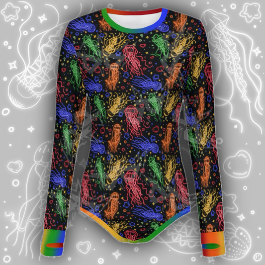 Primary Jellies L/S Onesie