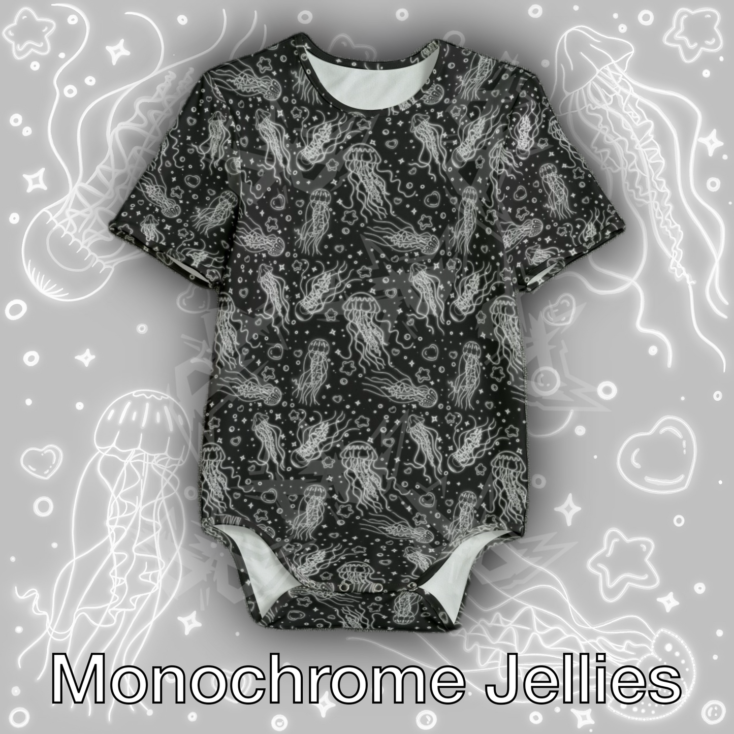 Monochrome Jellies Onesie