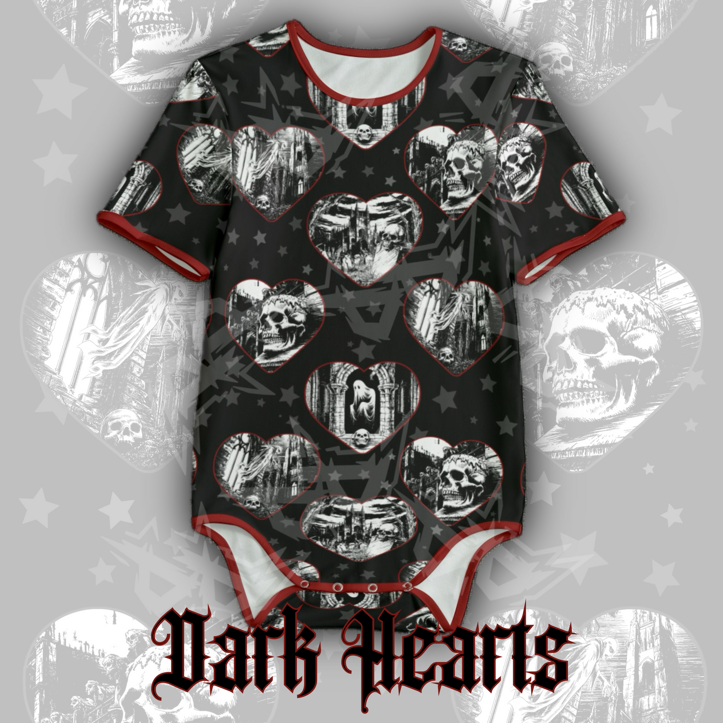 Dark Hearts Onesie