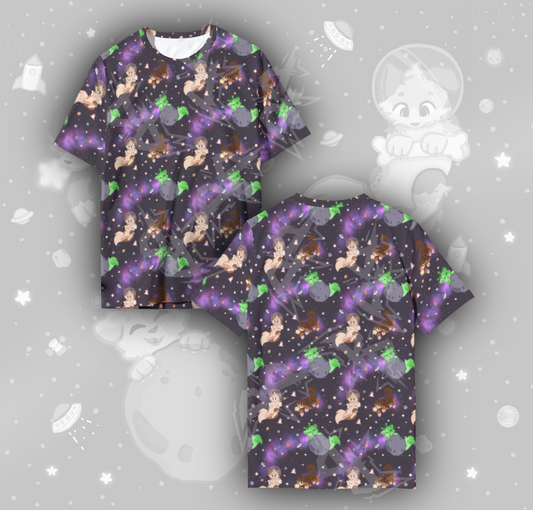 Puppies in Space Tee