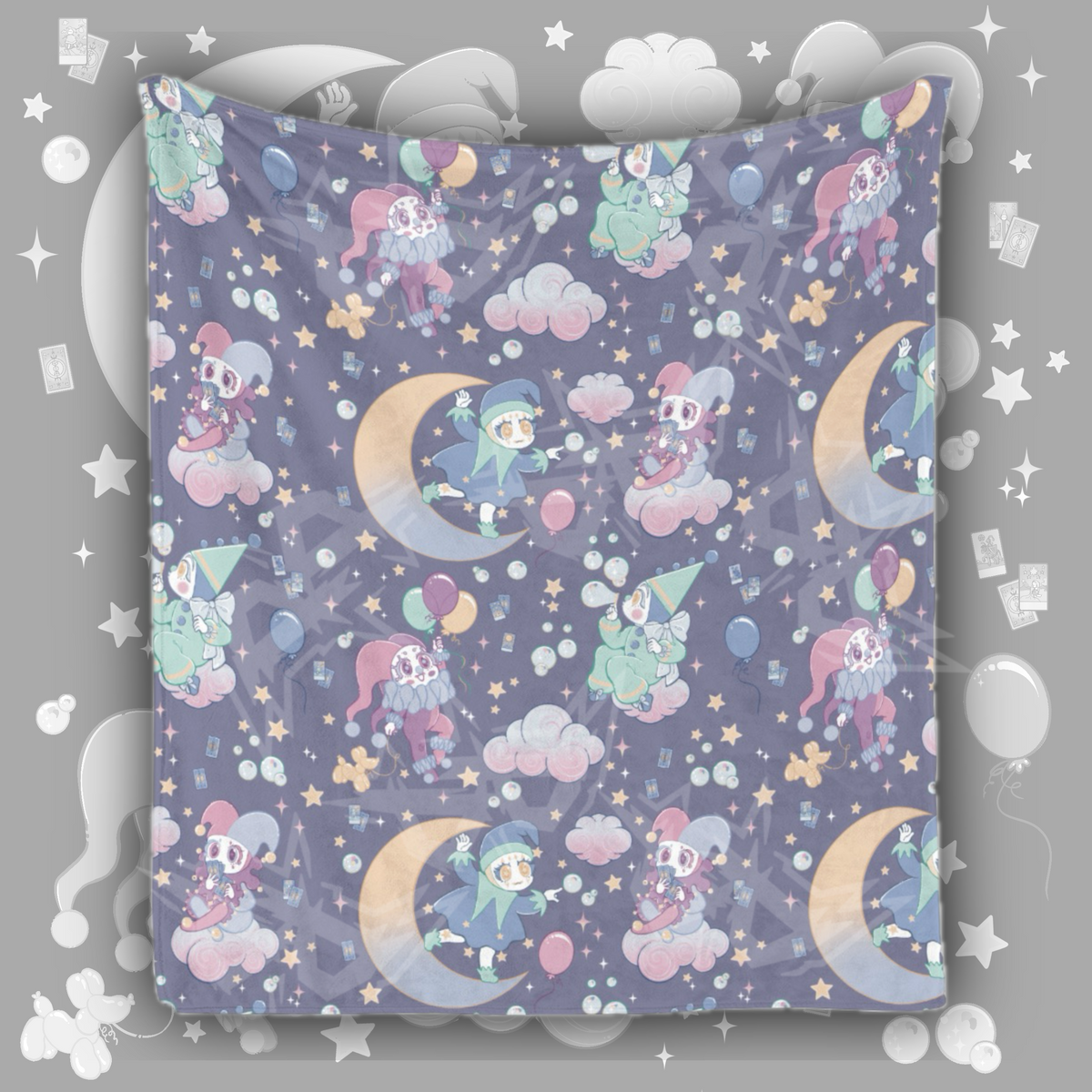 Cosmic Clowns Blanket