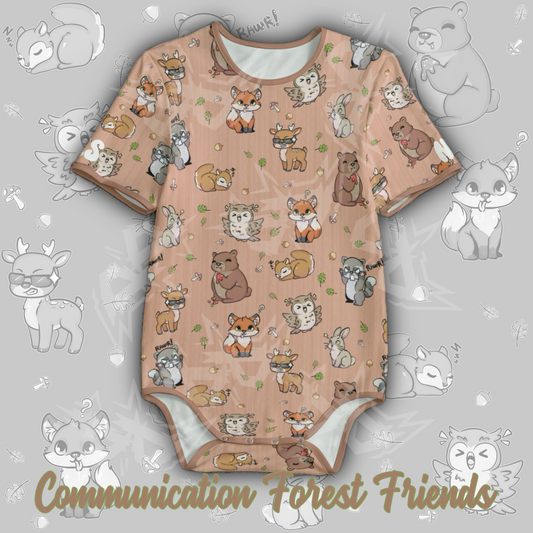 Communication Forest Friends Onesie