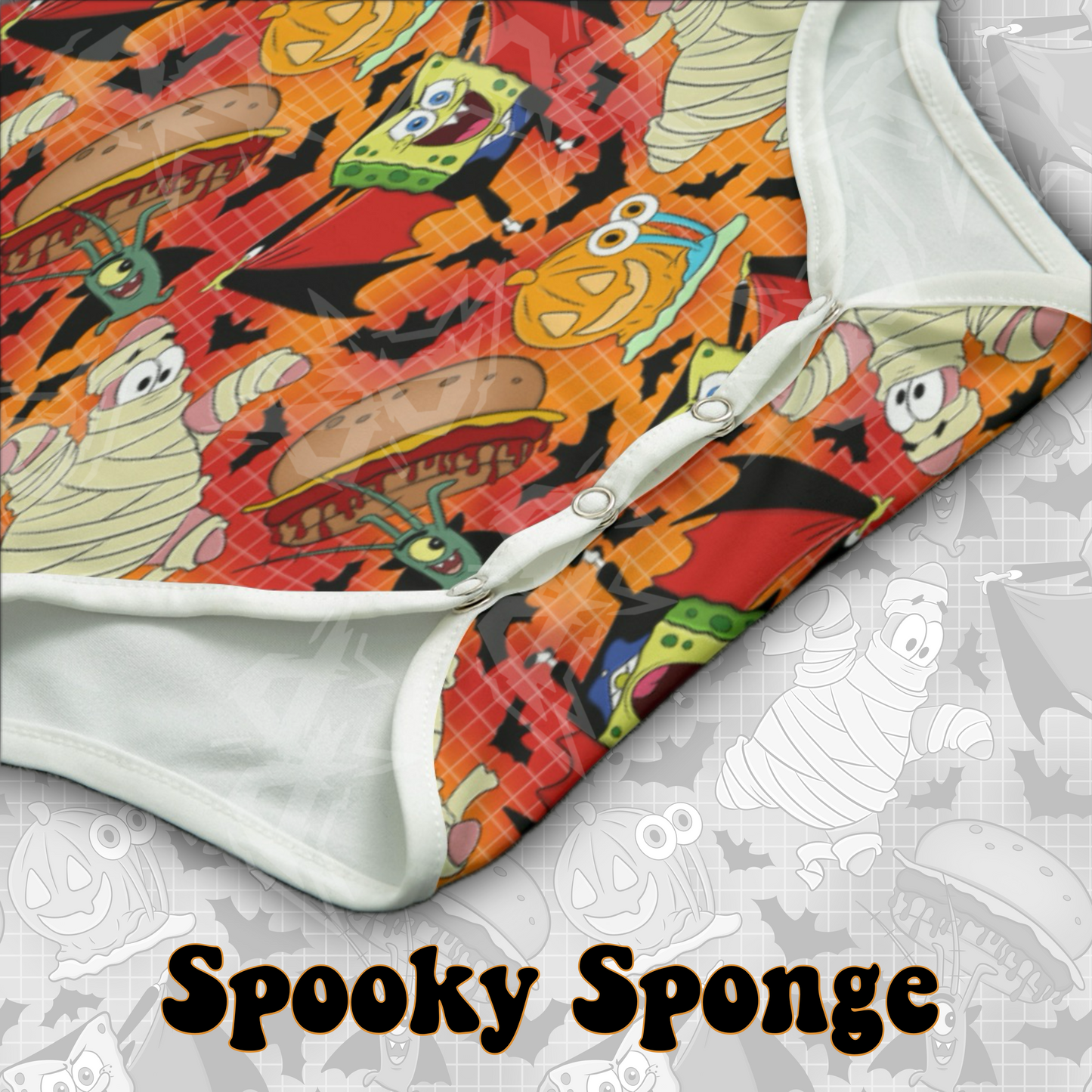 Spooky Sponge Onesie
