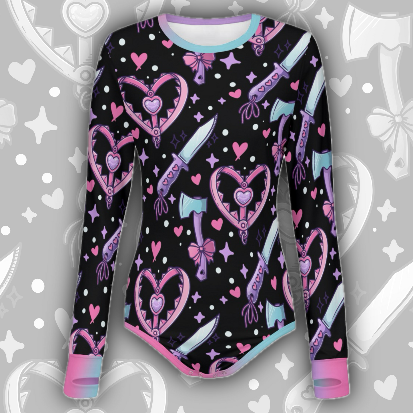 Coquette Weapons L/S Onesie