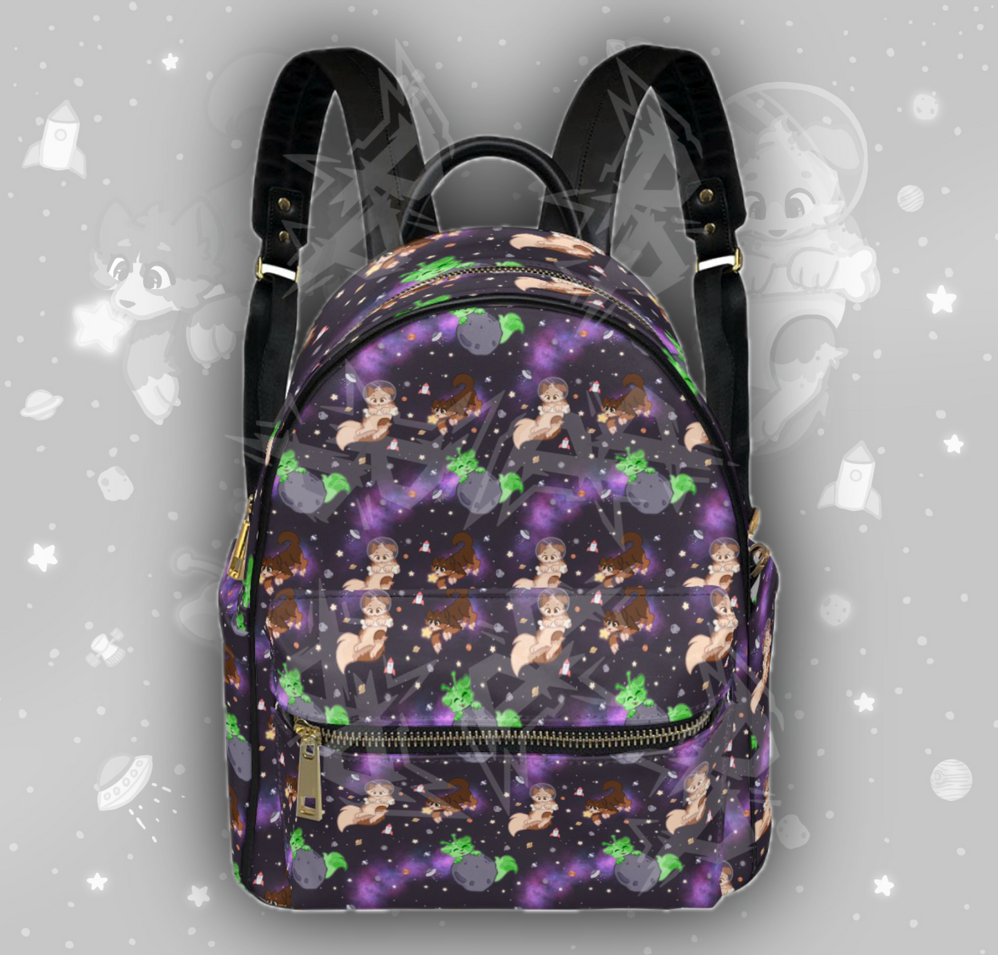 Puppies in Space Mini Backpack