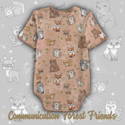 Communication Forest Friends Onesie