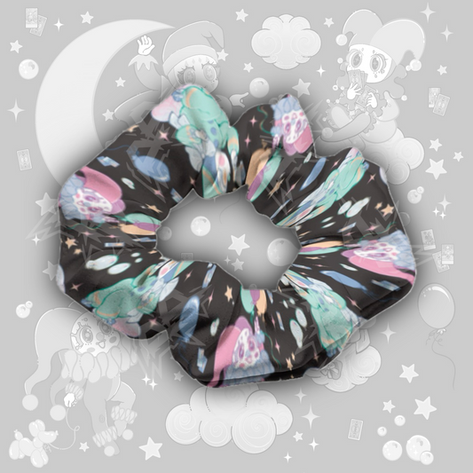 Cosmic Clowns Scrunchie