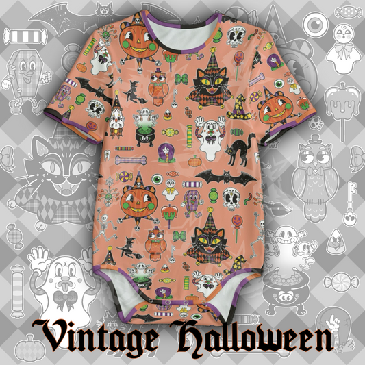 Vintage Halloween Onesie