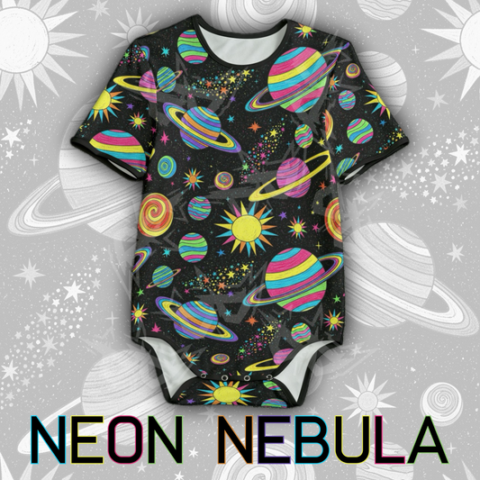 Neon Nebula Onesie