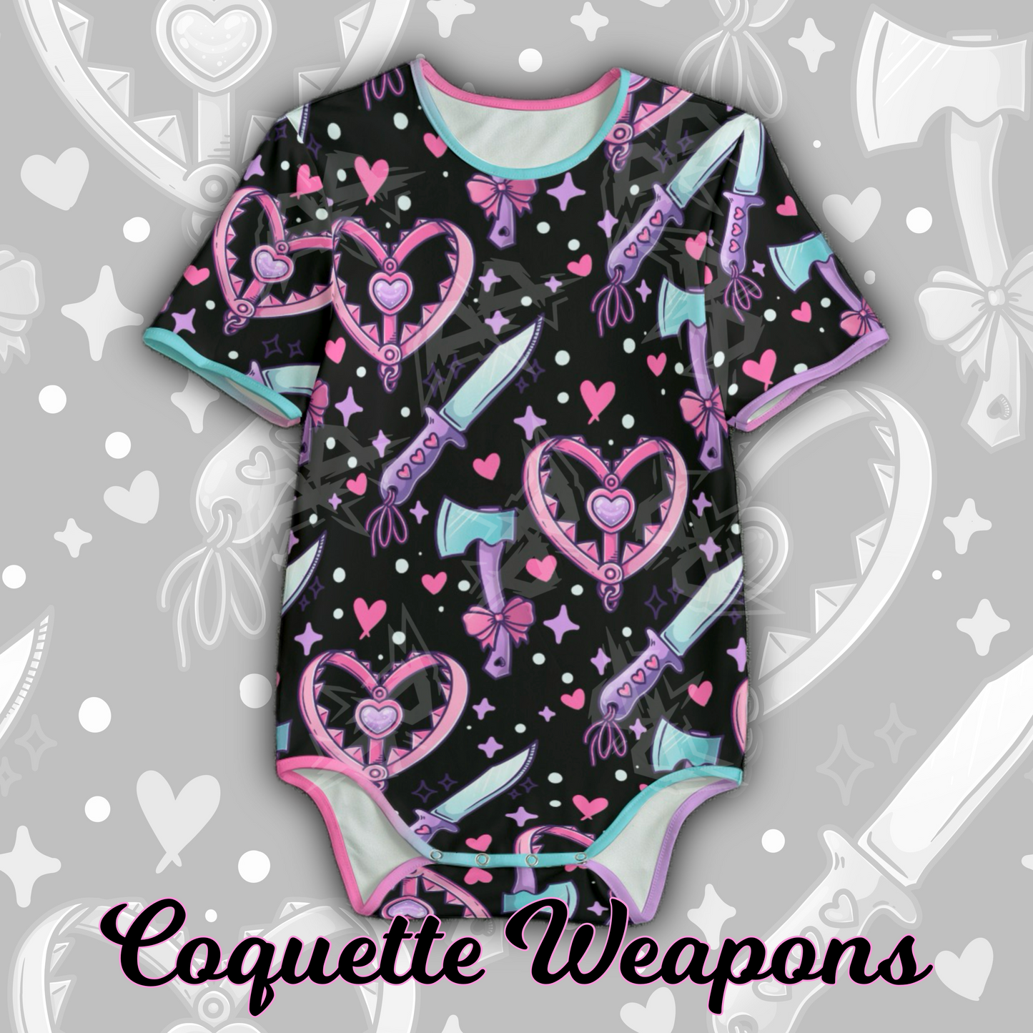 Coquette Weapons Onesie