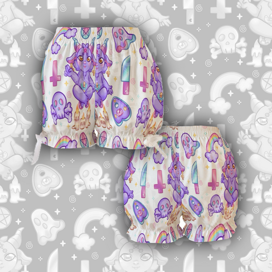 Pastel Baphomet Bloomer Shorts