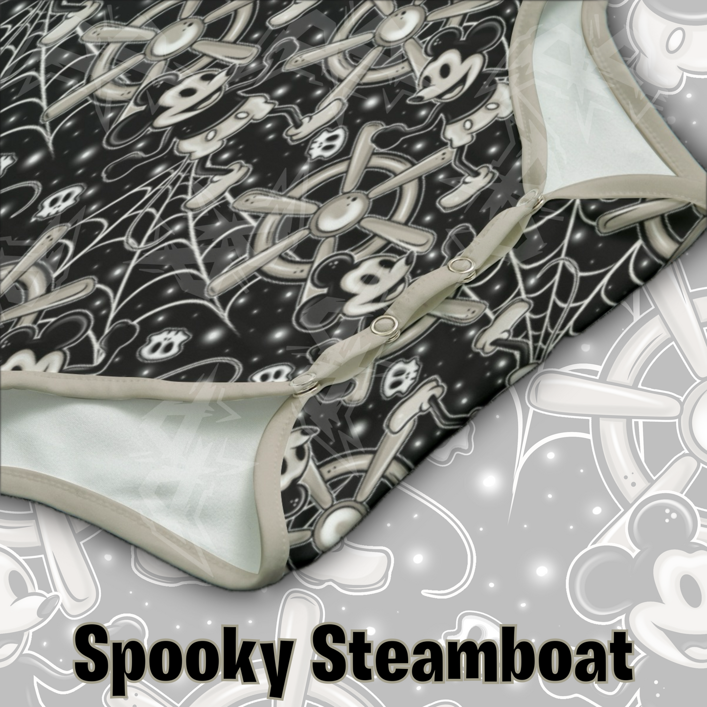 Spooky Steamboat Onesie