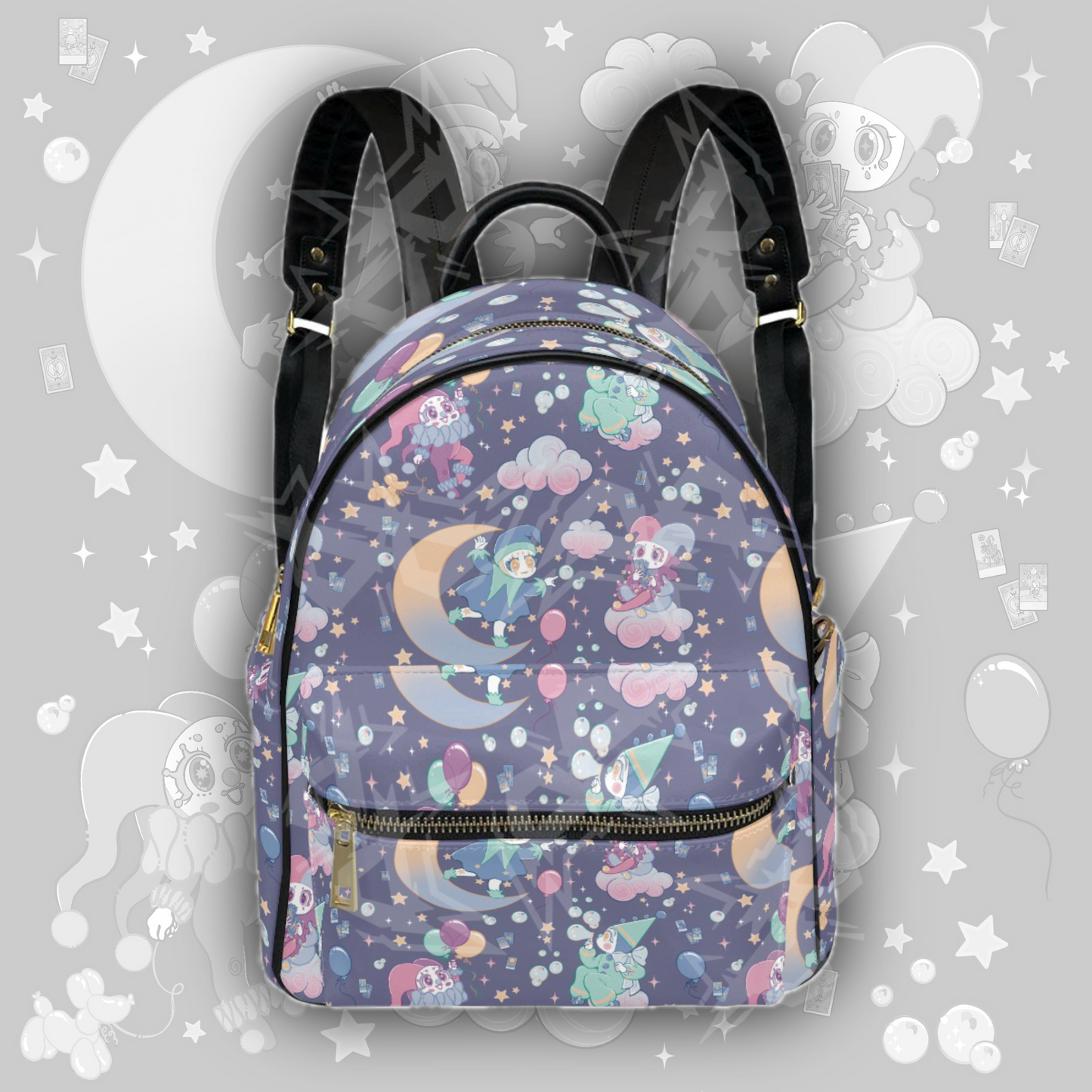 Cosmic Clowns Mini Backpack (P)