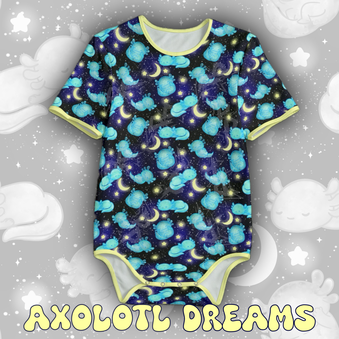 Axolotl Dreams Onesie