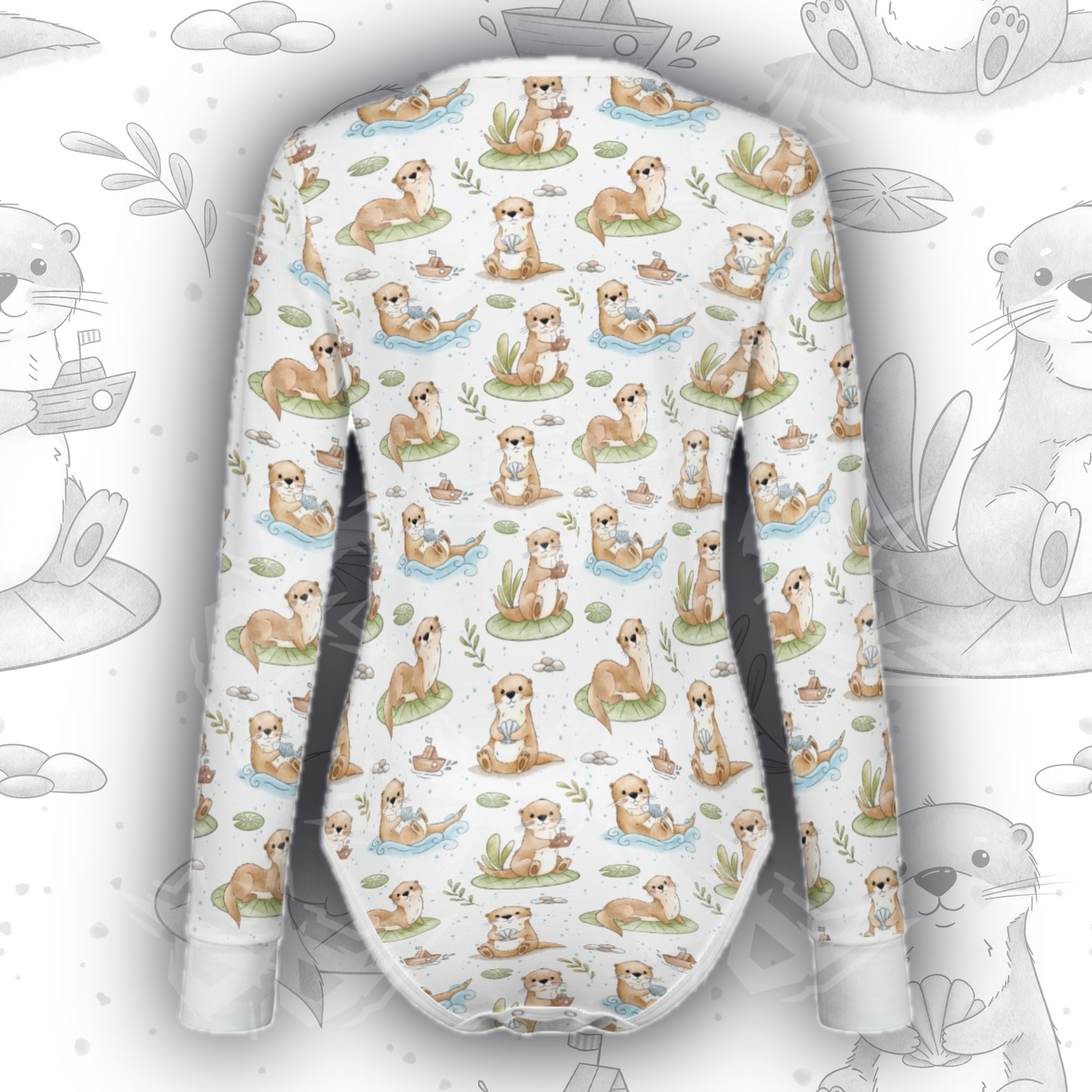 Otterly Adorable L/S Onesie