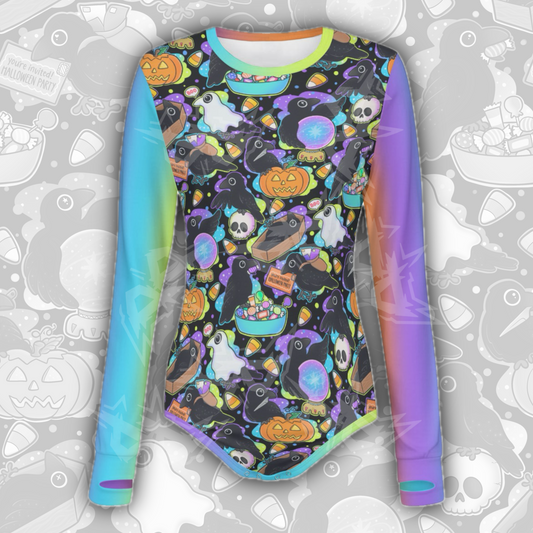 Candy Crows L/S Onesie