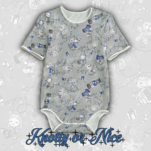 Knotty or Nice Onesie | Grey