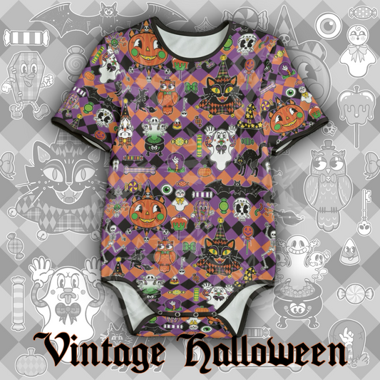 Vintage Halloween Onesie