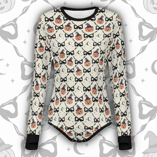 Coquette Pumpkins L/S Onesie