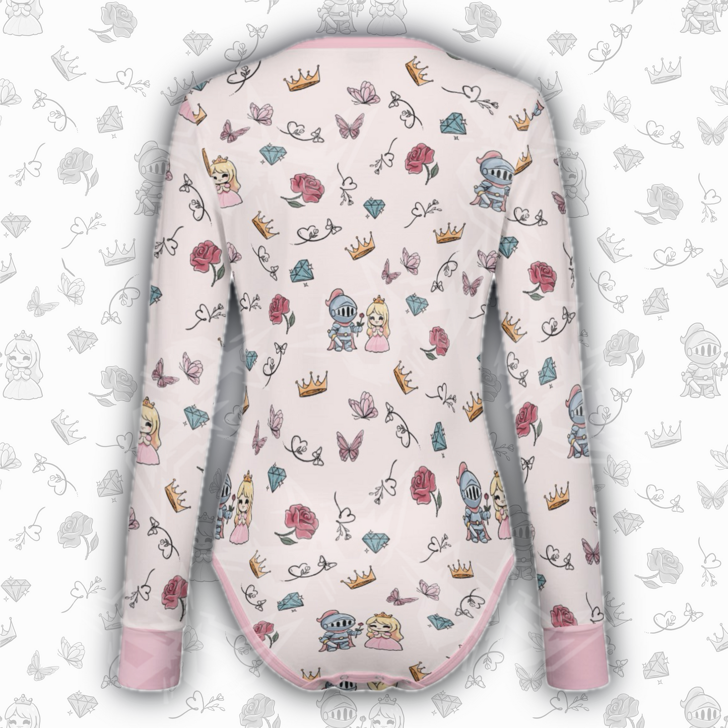 Pretty Princess L/S Onesie