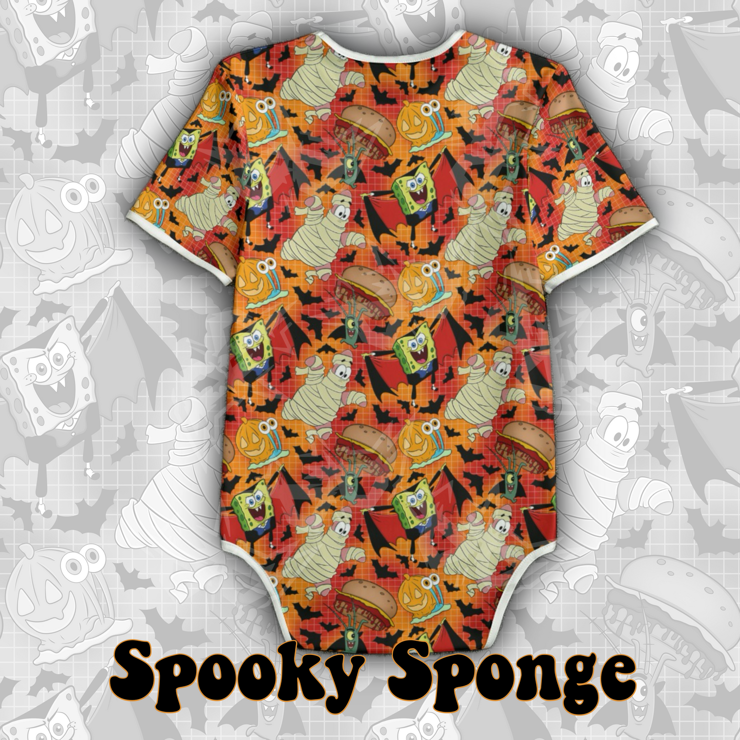 Spooky Sponge Onesie