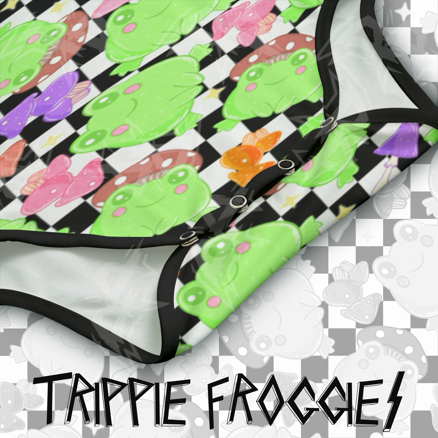 Trippie Froggies Onesie