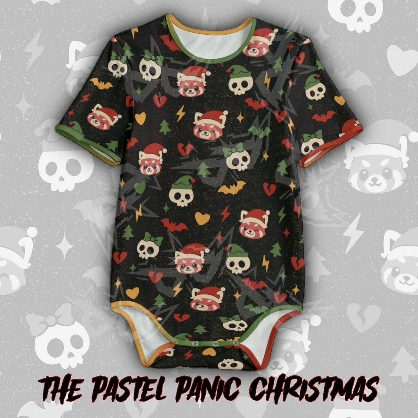 Pastel Panic Christmas Onesie