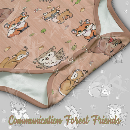 Communication Forest Friends Onesie