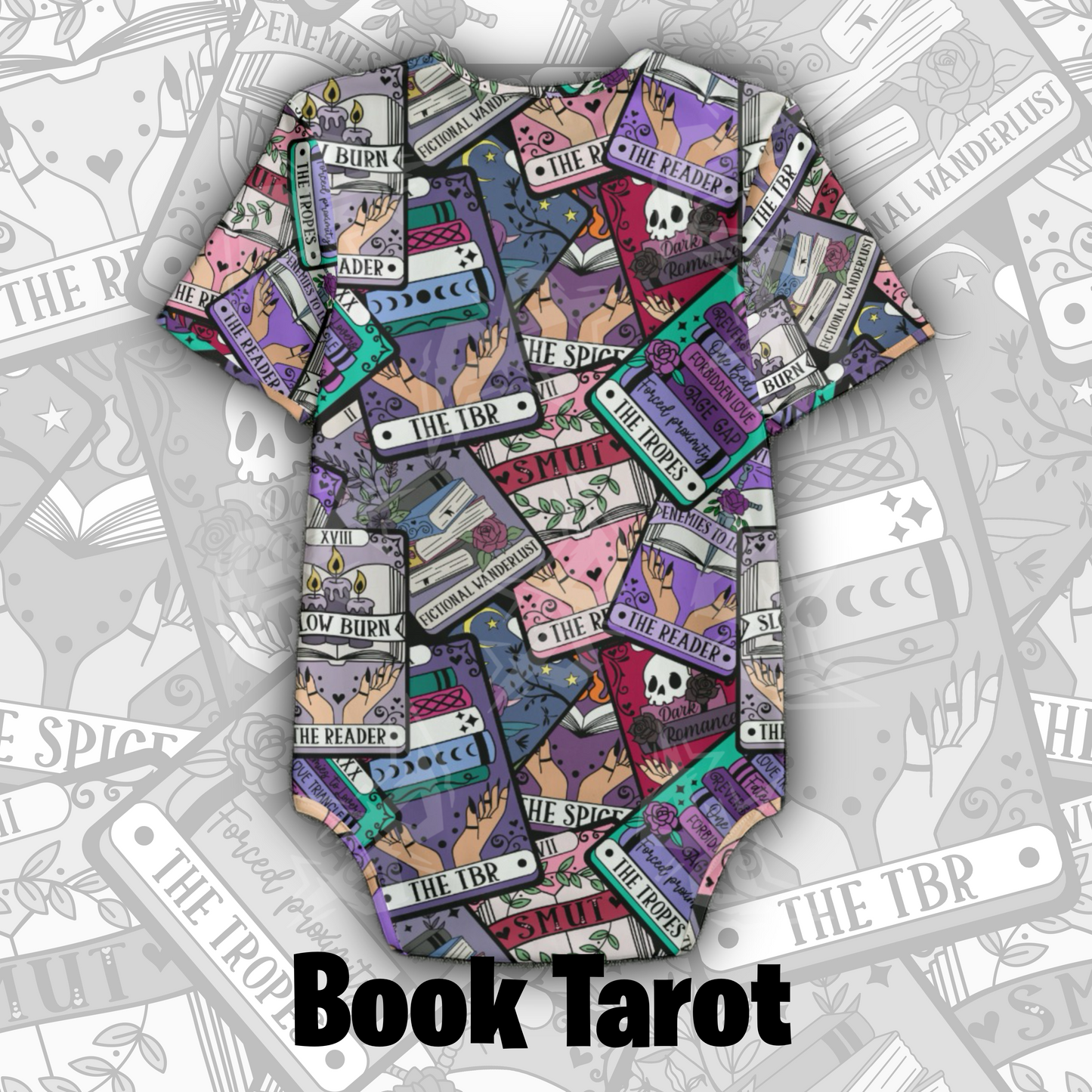 Book Tarot Onesie